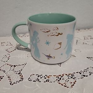 Disney Princesses Mug Zak! Featuring Jasmin, Ariel, Moana, Cinderella EUC